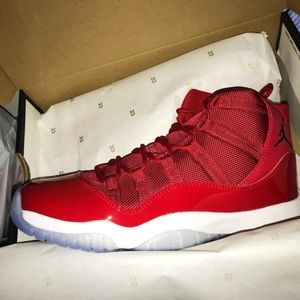 JORDAN Win Like ‘96 RED (11s) sizes 5.5,7,13